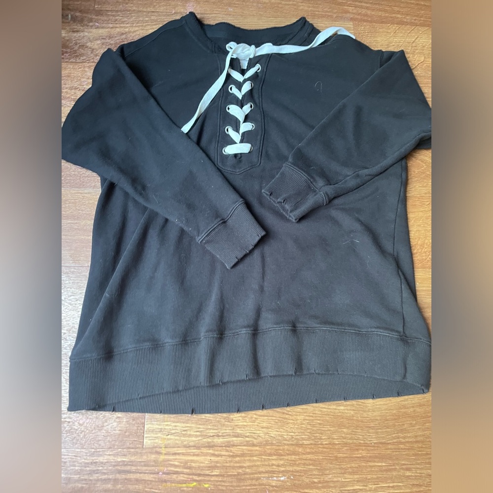 Aerie tie sweater
